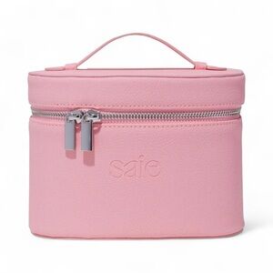 Saie Blush Pink Cosmetic Case
